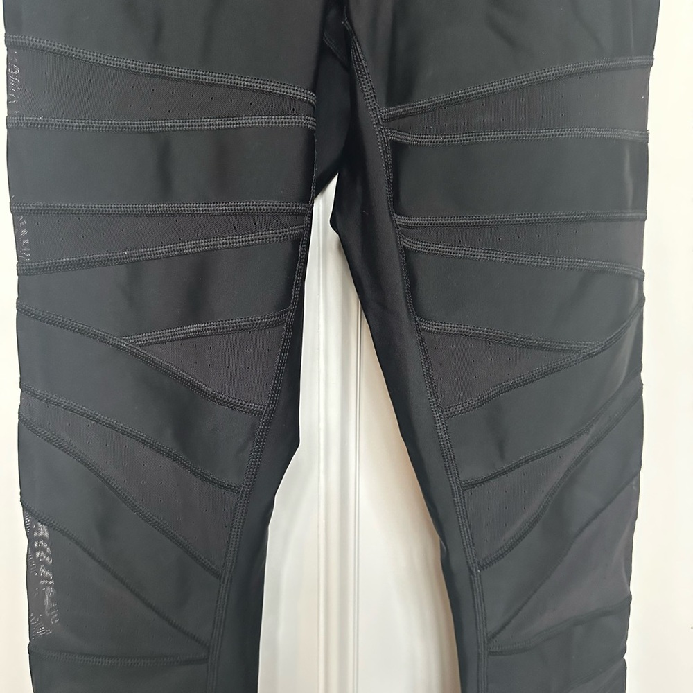 lululemon Tech Mesh Black Leggings